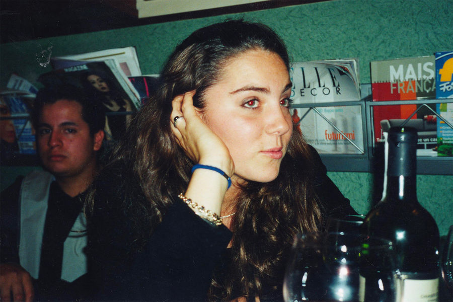 Кейт Миддлтон в конце 1990-х