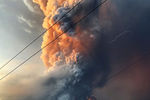 Выброс пепла вулканом Таал на Филиппинах, 13 января 2020 года