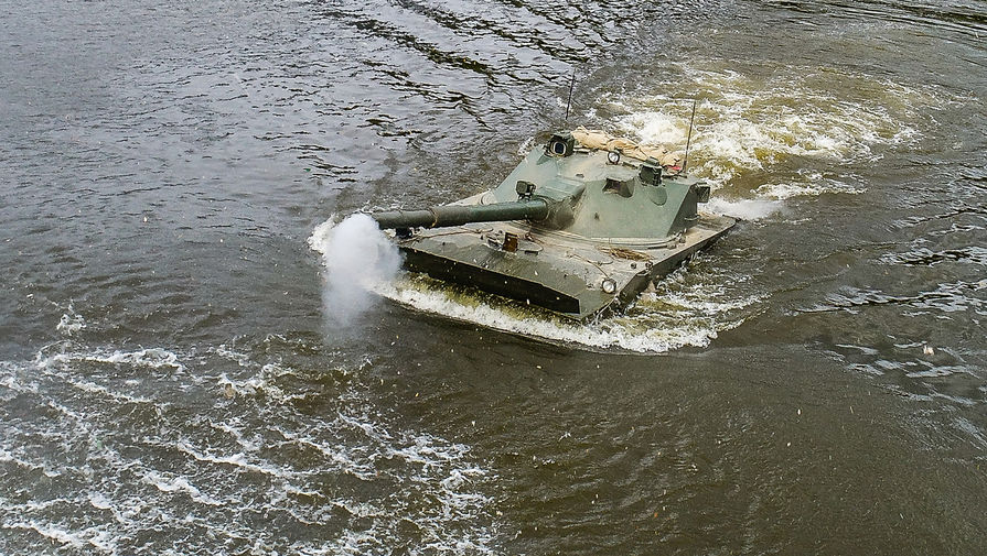 Огонь с моря: в России испытали новый плавающий танк