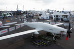 Французский средневысотный беспилотный летательный аппарат с большой продолжительностью полёта Aarok на международном авиасалоне в Ле-Бурже
