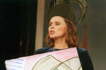 Любовь Полищук в сцене из спектакля «Мужской сезон», 2001 год