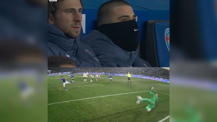 Реакцию Шевалье и Забарного на отбитый Сафоновым пенальти сняли на камеру