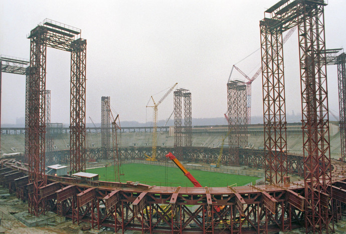 Реконструкция Большой спортивной арены в&nbsp;Лужниках, 1996&nbsp;год