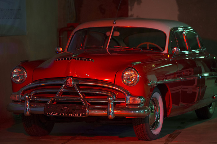 Hudson Hornet (1952) на&nbsp;выставке ретро-автомобилей American Car Show в&nbsp;Санкт-Петербурге