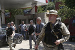 Спецназ в центре Тбилиси
