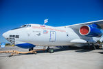 Самолет Роскосмоса Ил-76 МДК «Центр подготовки космонавтов». Внутри самолета создаются условия невесомости для тренировки космонавтов перед отправкой к МКС