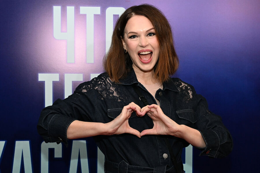 Актриса Ирина Безрукова на&nbsp;премьере фильма &laquo;Все, что тебя касается&raquo; режиссера Александра Войтинского в&nbsp;киноцентре &laquo;Октябрь&raquo; в&nbsp;Москве, 08&nbsp;апреля 2025&nbsp;года