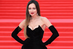 Актриса Настасья Самбурская на церемонии открытия 45-го Московского международного кинофестиваля, 20 апреля 2023 года