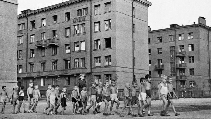 Дети на улицах Москвы, 23 июня 1941 года