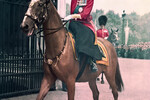 Елизавете II на лошади, 1951 год