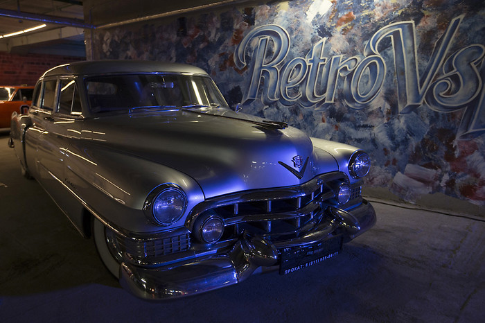 Cadillac Fleetwood (1951) на&nbsp;выставке ретро-автомобилей American Car Show в&nbsp;Санкт-Петербурге