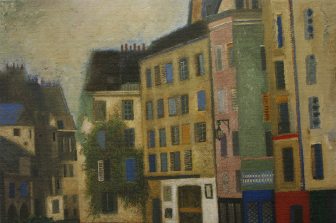 Никита Медведев. Улочка Парижа. 2002