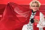 Режиссер Светлана Дружинина на красной дорожке перед церемонией открытия 42-го Московского Международного кинофестиваля (ММКФ), 1 октября 2020 года