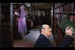 Рамазан Абдулатипов в сцене из фильма «Охотники за привидениями» (коллаж)