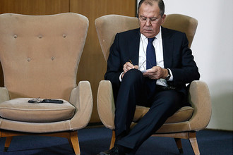 Министр иностранных дел Сергей Лавров