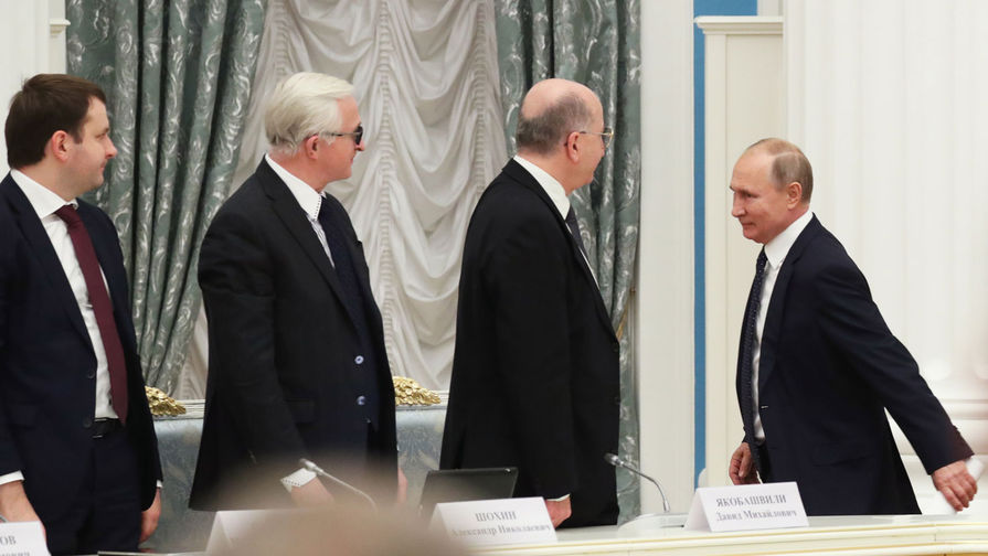 Встреча президента России Владимира Путина с представителями российских деловых кругов в Кремле, 26 декабря 2018 года