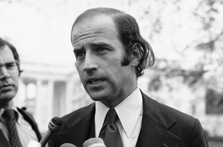 Джо Байден в&nbsp;Вашингтоне вскоре после получения места в&nbsp;Сенате США, 1972 год
