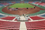 Панорама стадиона в Бате к Экваториальной Гвинее