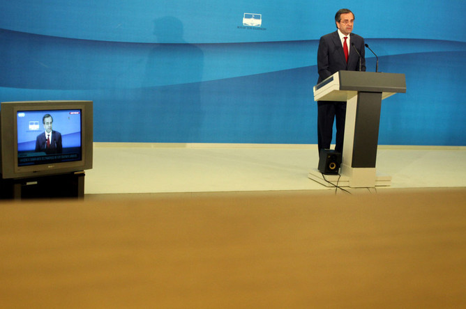 В Греции создана парламентская коалиция, необходимая для формирования правительства