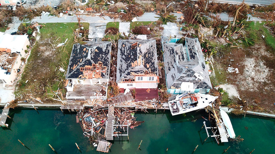Последствия урагана «Дориан» в&nbsp;районе Северной Каролины, 6 сентября 2019 года 
