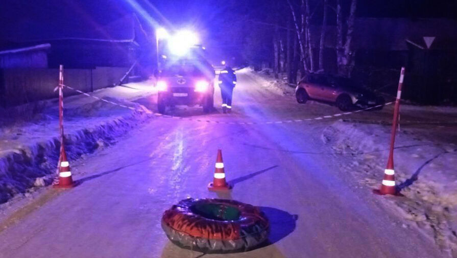 Молодые новгородчанки влетели на тюбинге в автомобиль и не выжили