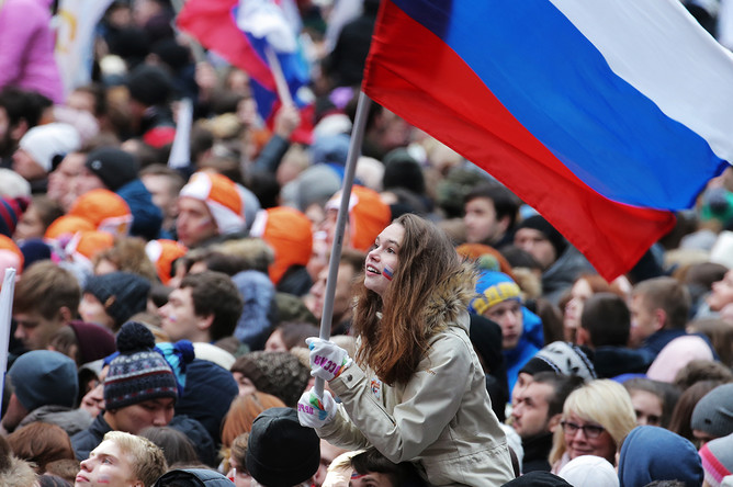 Митинг-концерт «Россия объединяет» в Лужниках, 4 ноября 2017