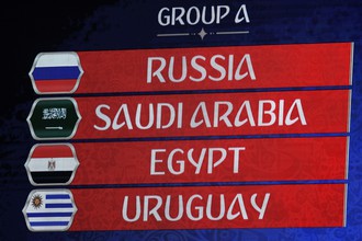 Россия получила в группу чемпионата мира Уругвай, Египет и Саудовскую Аравию