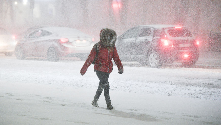 В Мурманске выпало рекордное количество снега