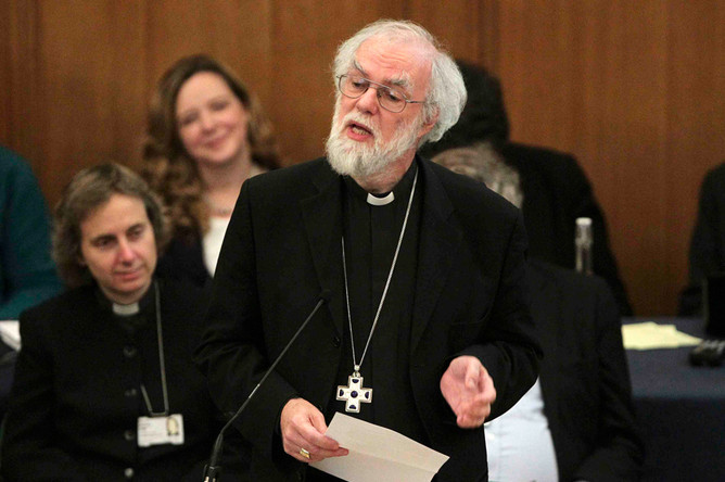 Архиепископ Кентерберийский Роуэн Уильямс опечален решением голосования синода