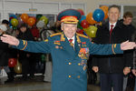 Михаил Калашников на праздничных мероприятиях, посвященных его 90-летнему юбилею. 2009 год