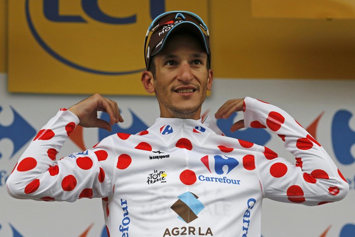 Блель Кадри одержал победу над «Тур де Франс» и примерил гороховую майку