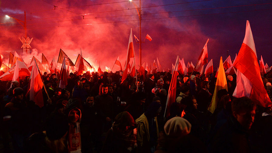 Марш Националистов в Варшаве, 11 ноября 2017 года