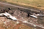 Обломки самолетов Boeing 747 на взлетно-посадочной полосе, 28 марта 1977 года