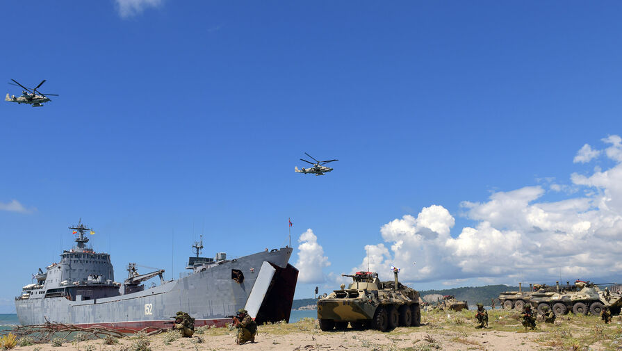 В Абхазии проходят совместные учения военных республики и российских подразделений
