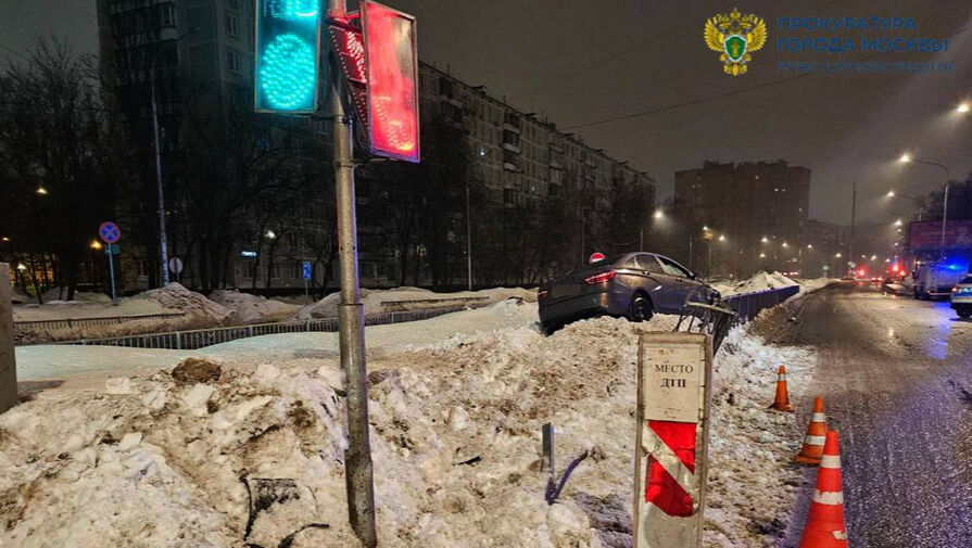 В Москве пьяный водитель сбил девочку
