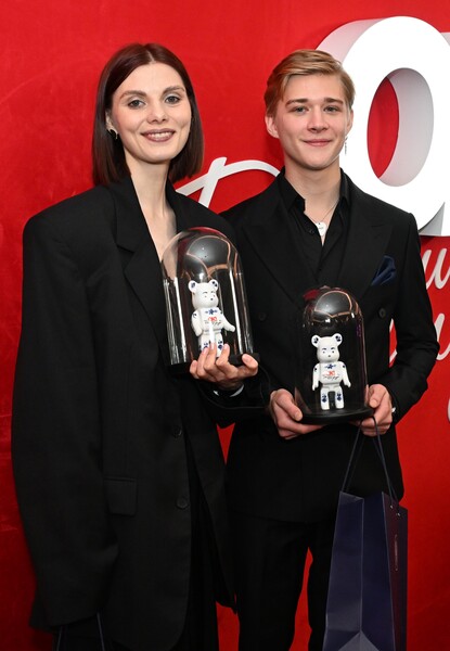 Актеры Дарья Котрелёва и Олег Савостюк на&nbsp;церемонии вручения премии OK! Awards &laquo;Больше чем звезды&raquo; в&nbsp;Москве, 14&nbsp;ноября 2025&nbsp;года