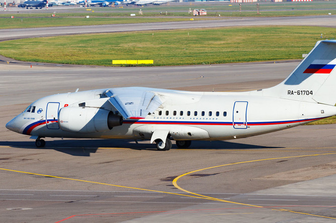 До 2017 года самолет Ан-148 принадлежал авиакомпании «Россия»
