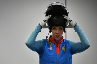 Российская бобслеистка Надежда Сергеева