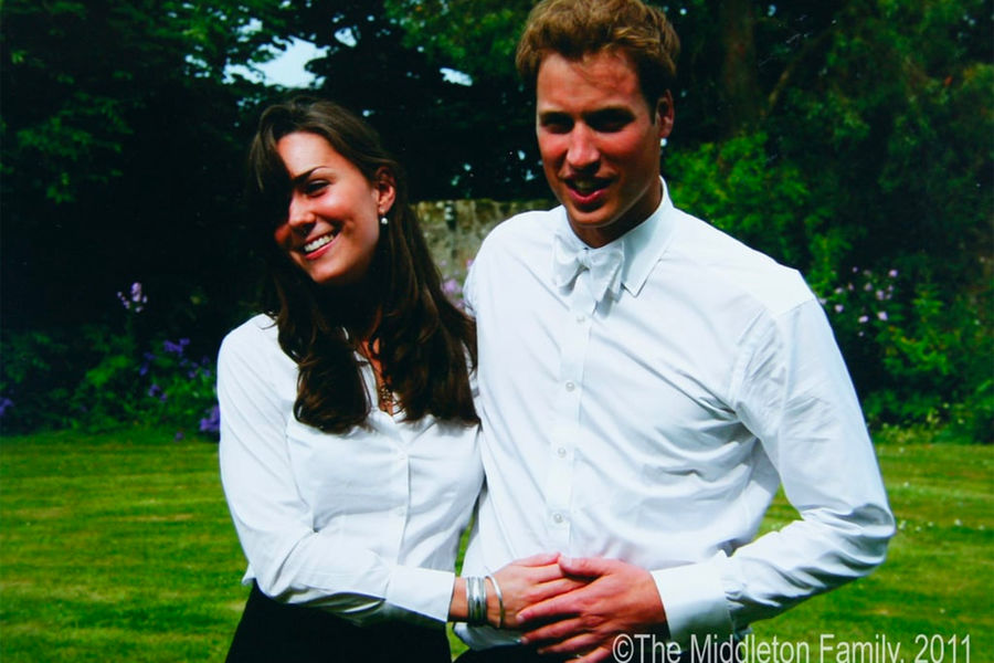 Кейт Миддлтон и принц Уильям, 2005 год