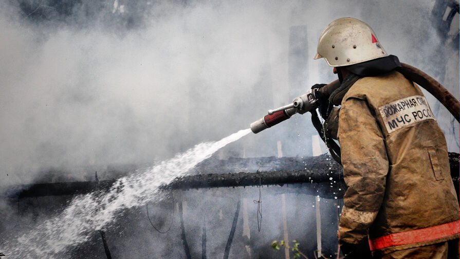 Возгорание произошло на газопроводе в Керчи