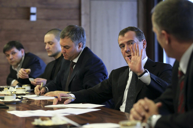 Дмитрий Медведев встретился с оппозицией