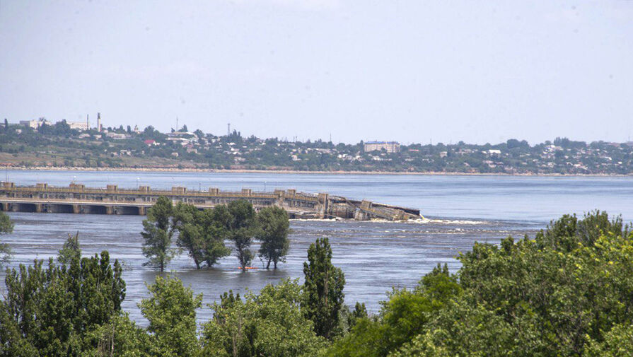 На Украине назвали невозможным восстановление Каховской ГЭС