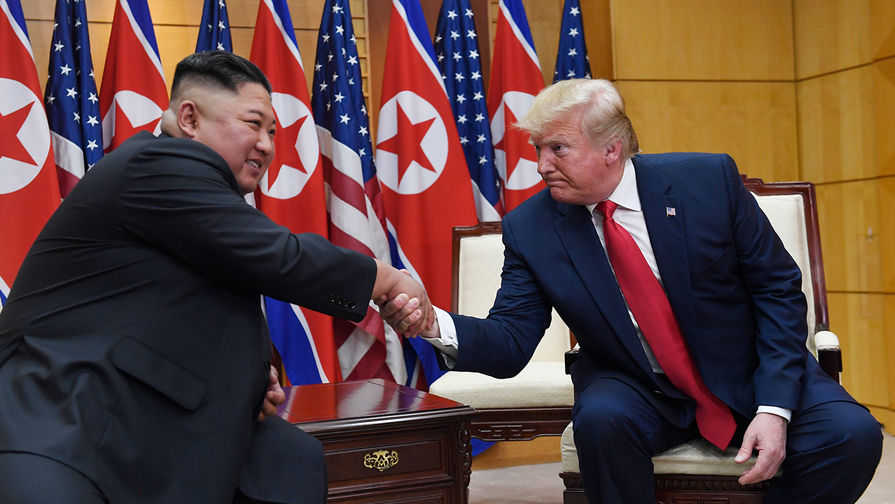 Трамп не стал комментировать здоровье Ким Чен Ына, пожелав ему всего хорошего