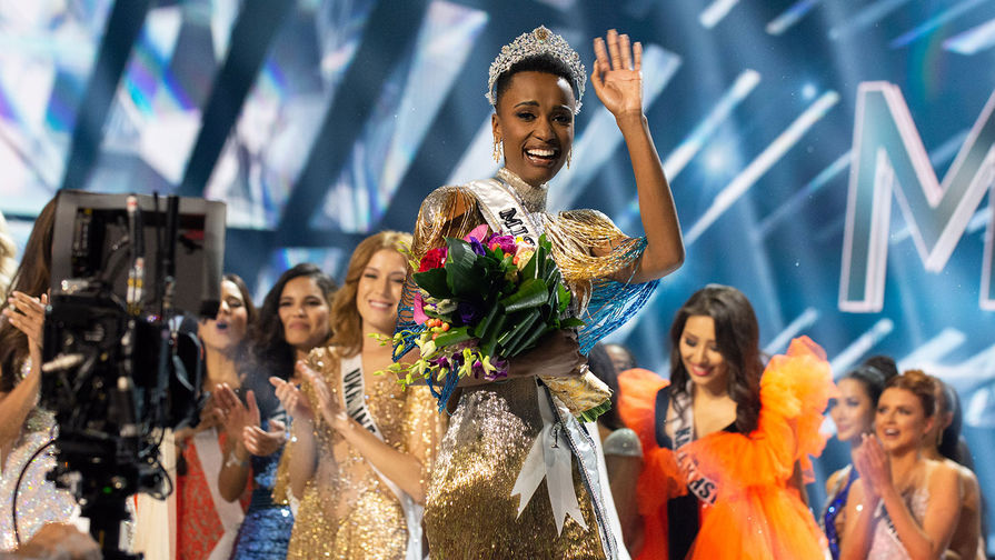 Победительница конкурса Мисс Вселенная - 2019» Зозибини Тунзи (ЮАР)