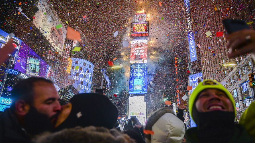 Празднование Нового года в&nbsp;Нью-Йорке