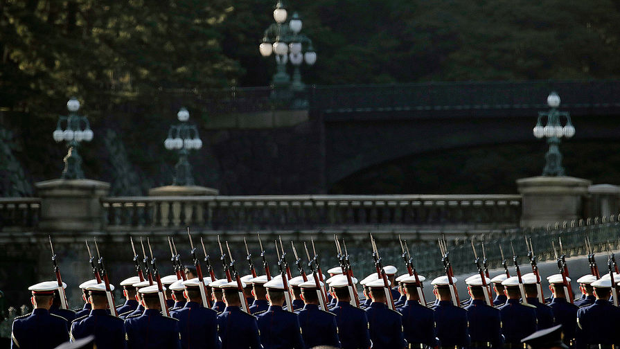 Торжественный парад по случаю вступления на престол императора Японии Нарухито, Токио, 10 ноября 2019 года