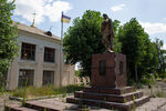 Памятник павшим воинам Великой Отечественной войны, Лисичанск, июль 2022 года