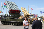 Зенитный ракетный комплекс (ЗРК) «Викинг» на международном военно-техническом форуме «Армия-2022»