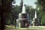 «Римский фонтан» в Петергофе, 1969 год