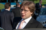 Мэр Риги Нил Ушаков на открытии парка Риги в Москве, 2009 год